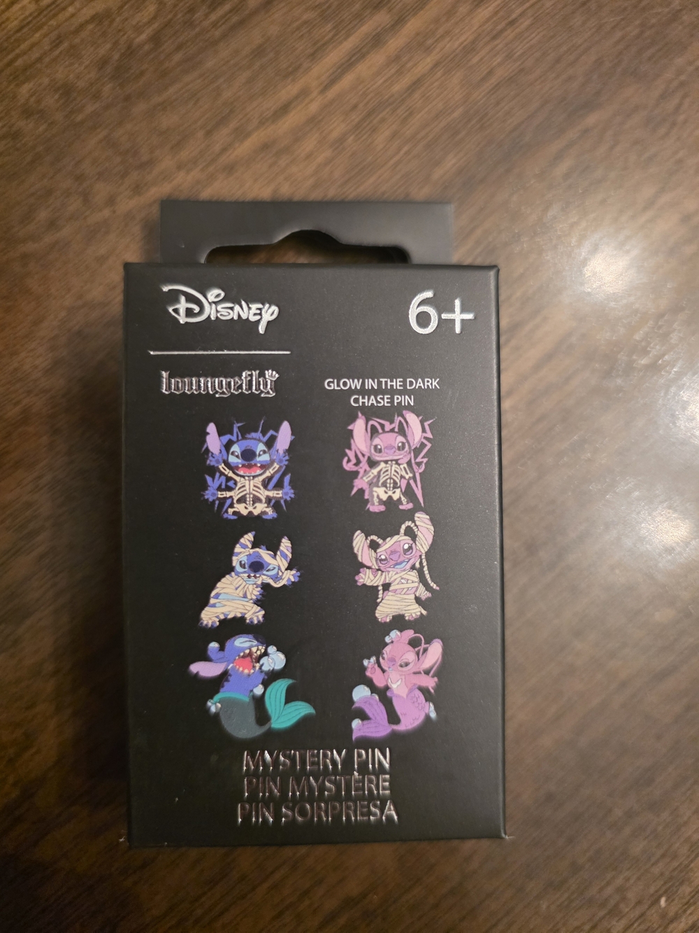 New Halloween Stitch And Angel Loungefly Mystery Pin